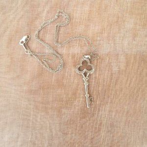 Sterling Silver Key Pendant